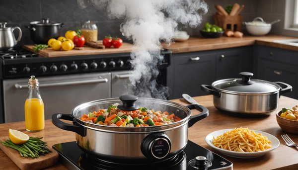 Accélérer votre préparation avec un cuiseur vapeur